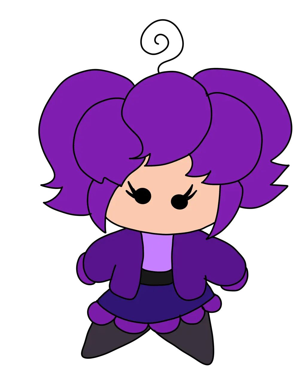 Akane estilo chibi